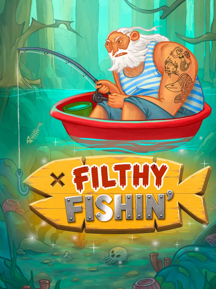 Filthy Fishin' slot artwork