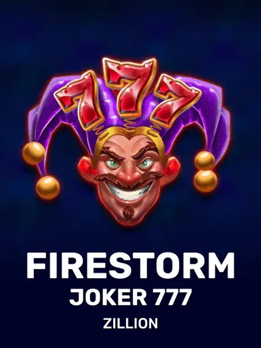 Firestorm Joker 777 slot artwork