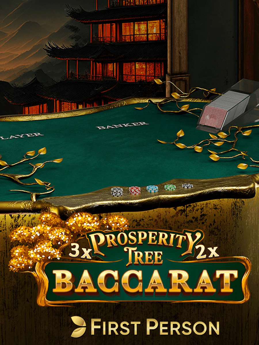 First Person Prosperity Tree Baccarat casino game artwork