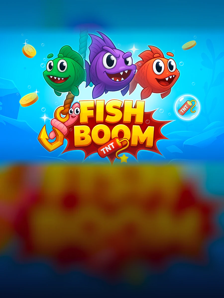 Fish Boom casino game artwork