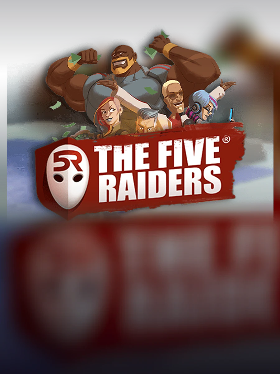 Five Raiders slot artwork