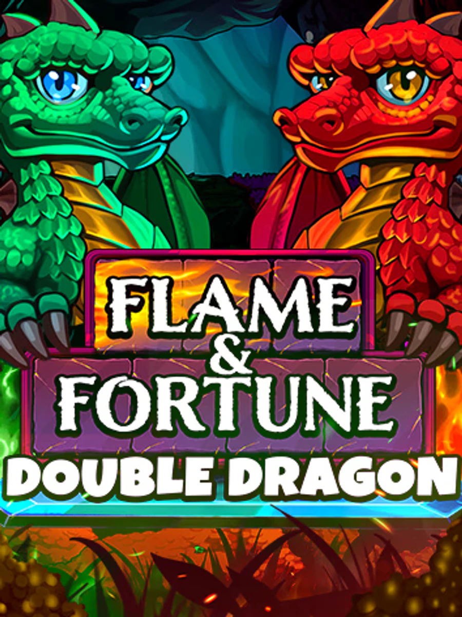 Flame & Fortune Double Dragon slot artwork