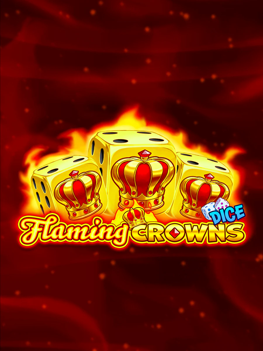 Flaming Crowns Dice slot artwork