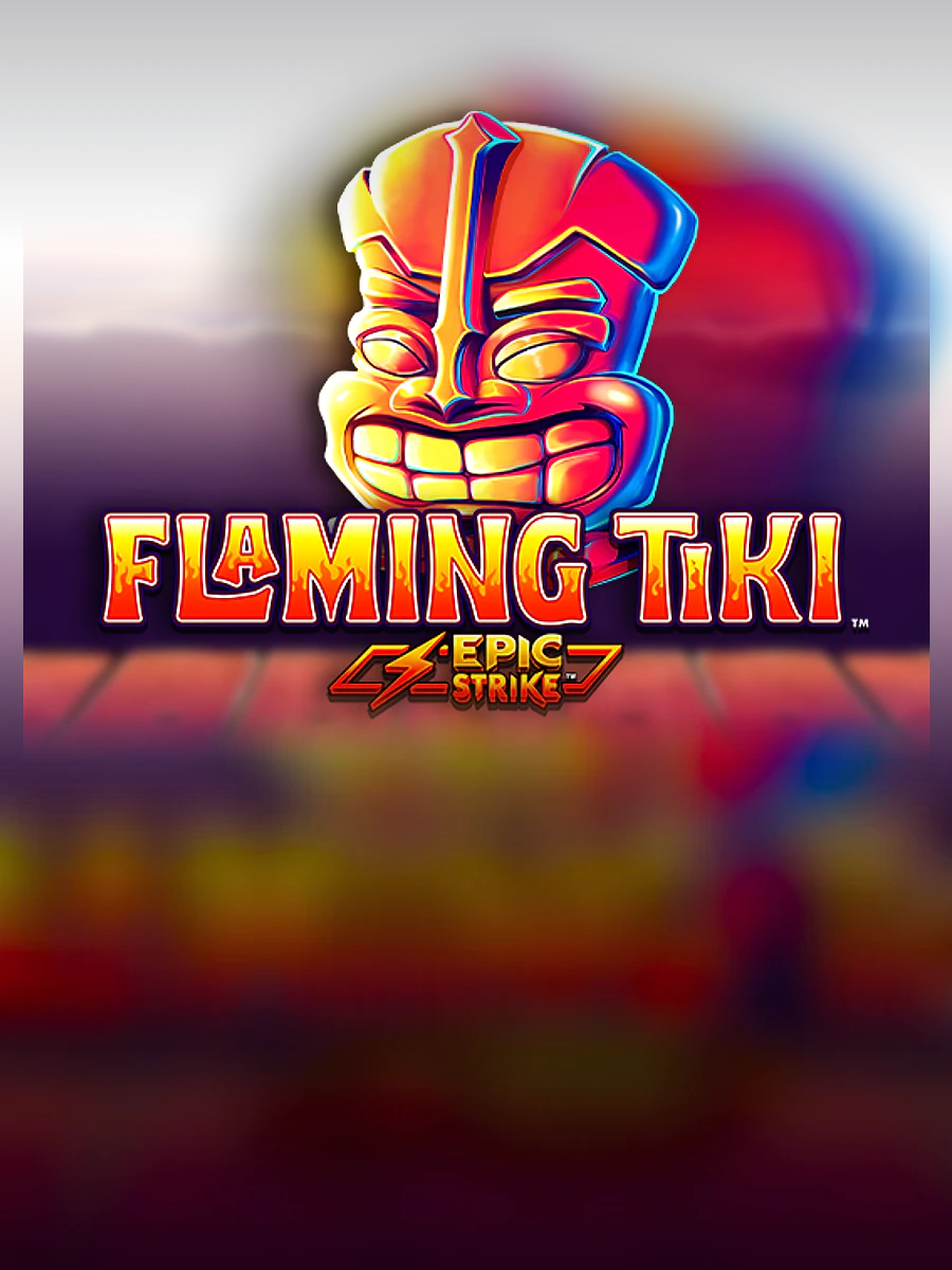 Flaming Tiki slot artwork