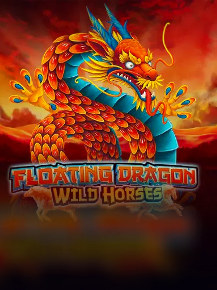 Floating Dragon Wild Horses slot artwork