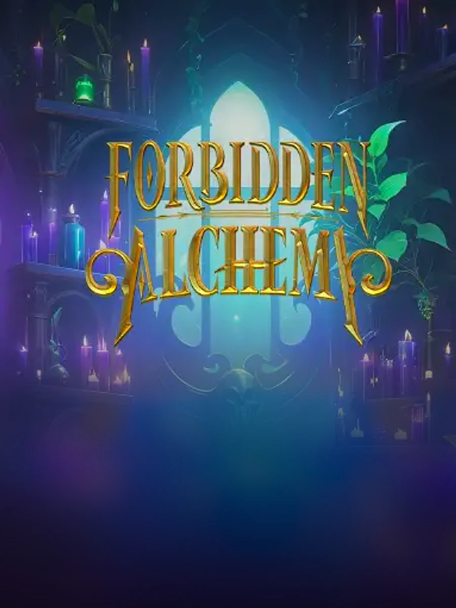 Forbidden Alchemy slot artwork