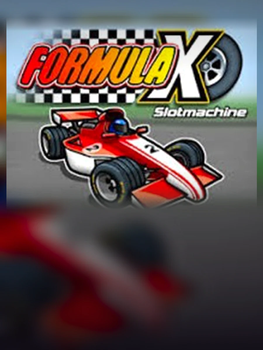 Formula X slot artwork