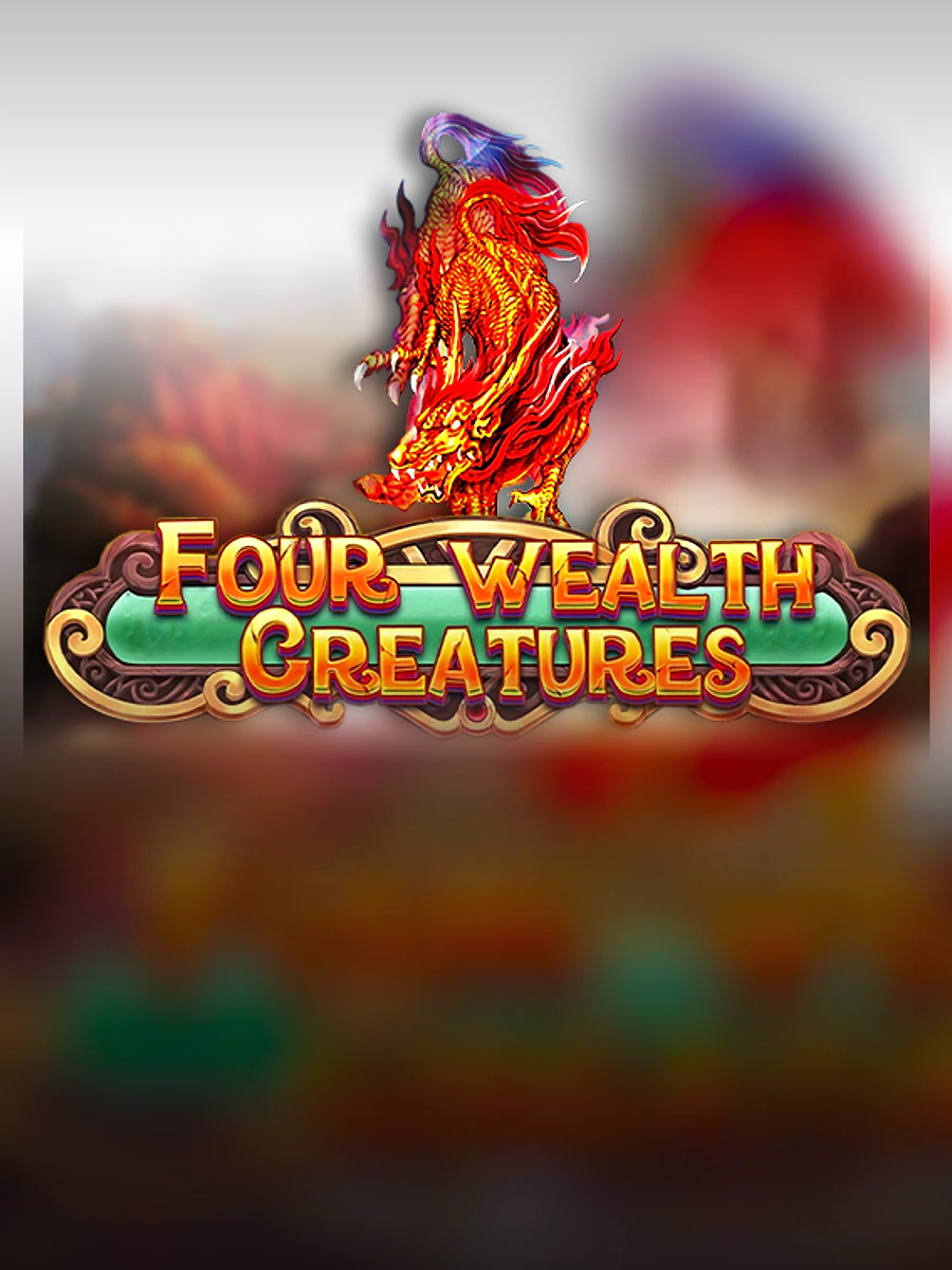 Four Wealth Creatures slot artwork