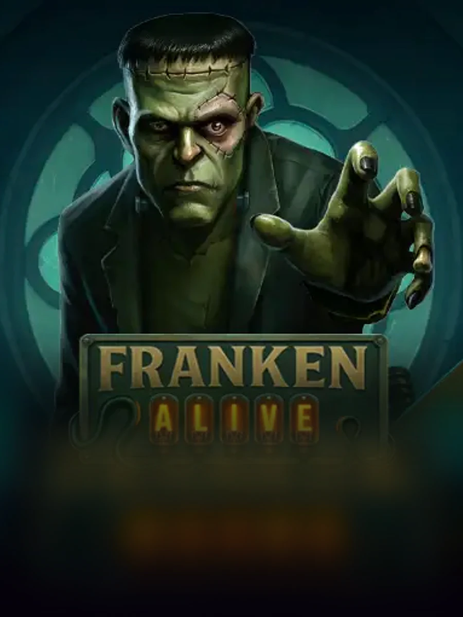 Franken Alive slot artwork
