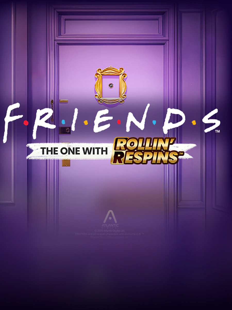 Friends-Rollin Respins slot artwork
