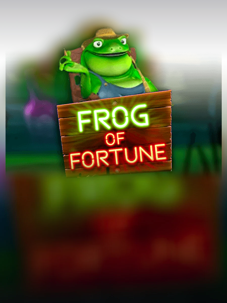 Frog of Fortune slot artwork