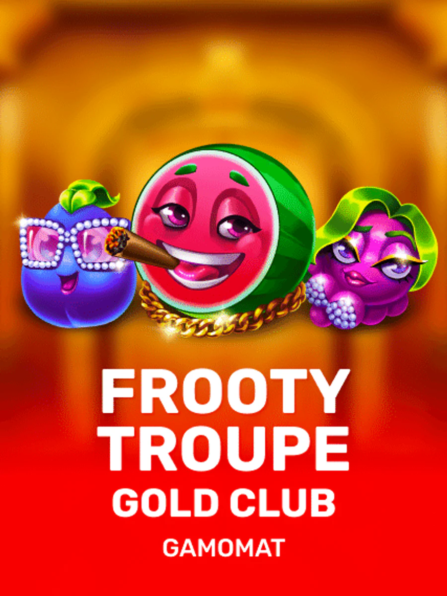 Frooty Troupe Gold Club slot artwork
