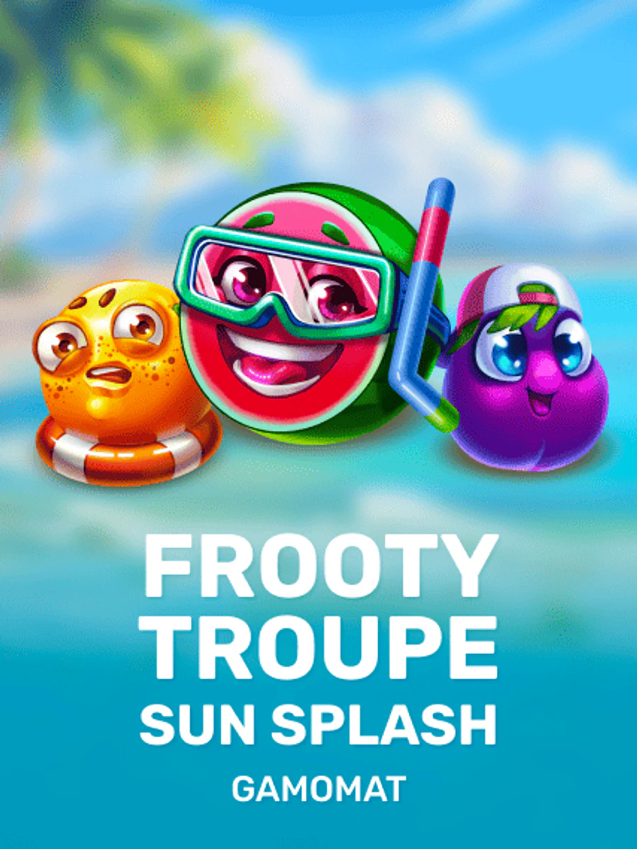 Frooty Troupe Sun Splash slot artwork