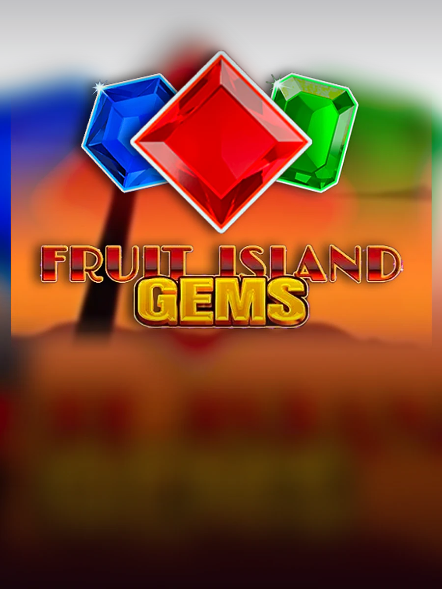 Fruit Island Gems slot artwork