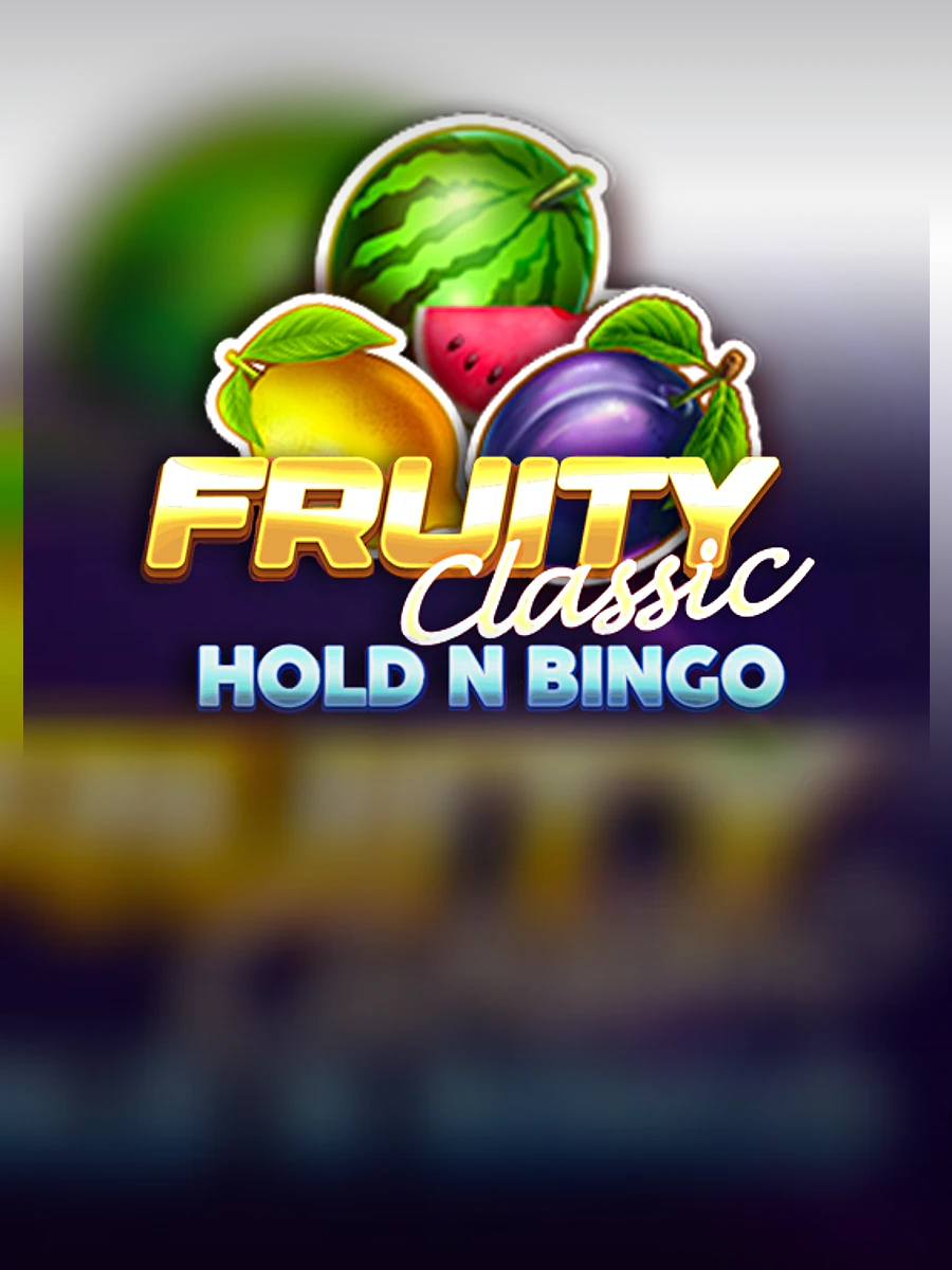 Fruity Classic Hold N Bingo slot artwork