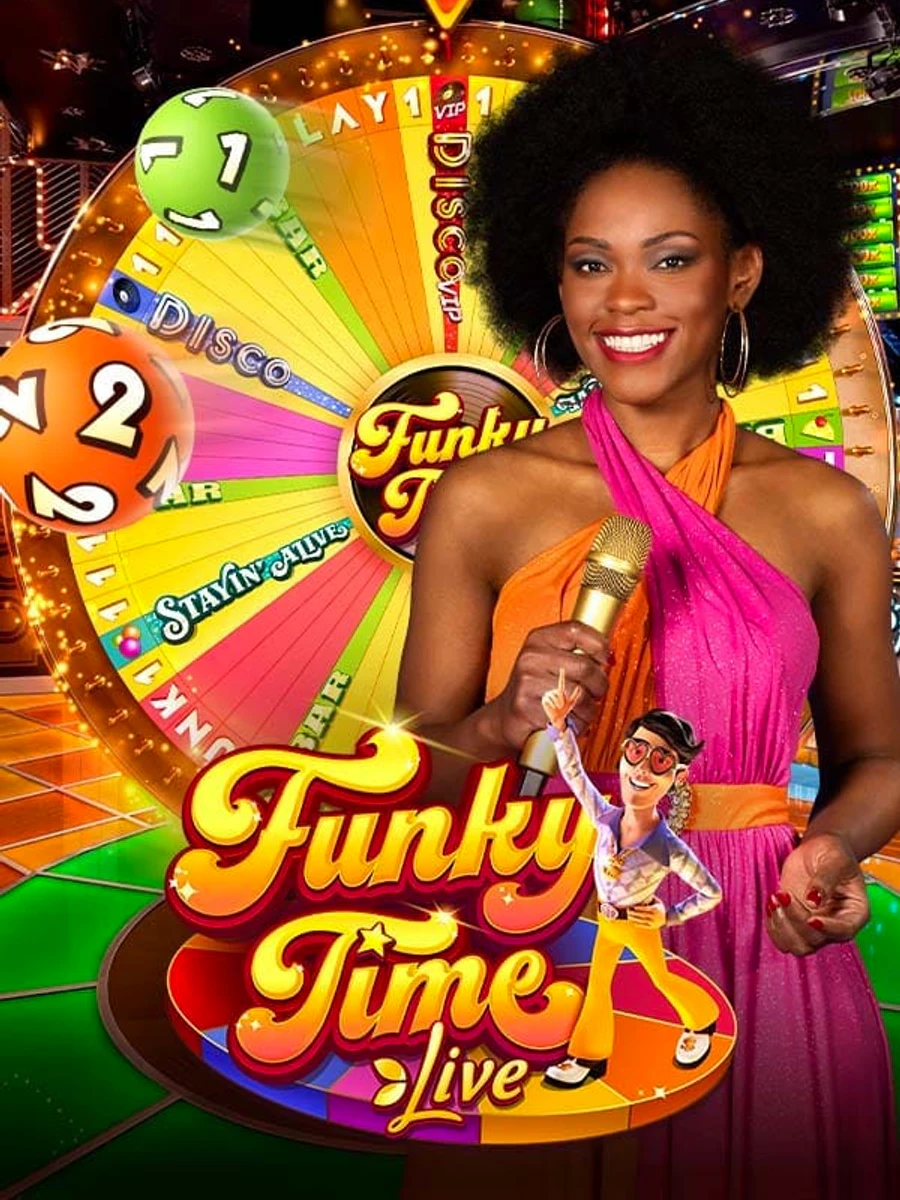 Funky Time casino game artwork