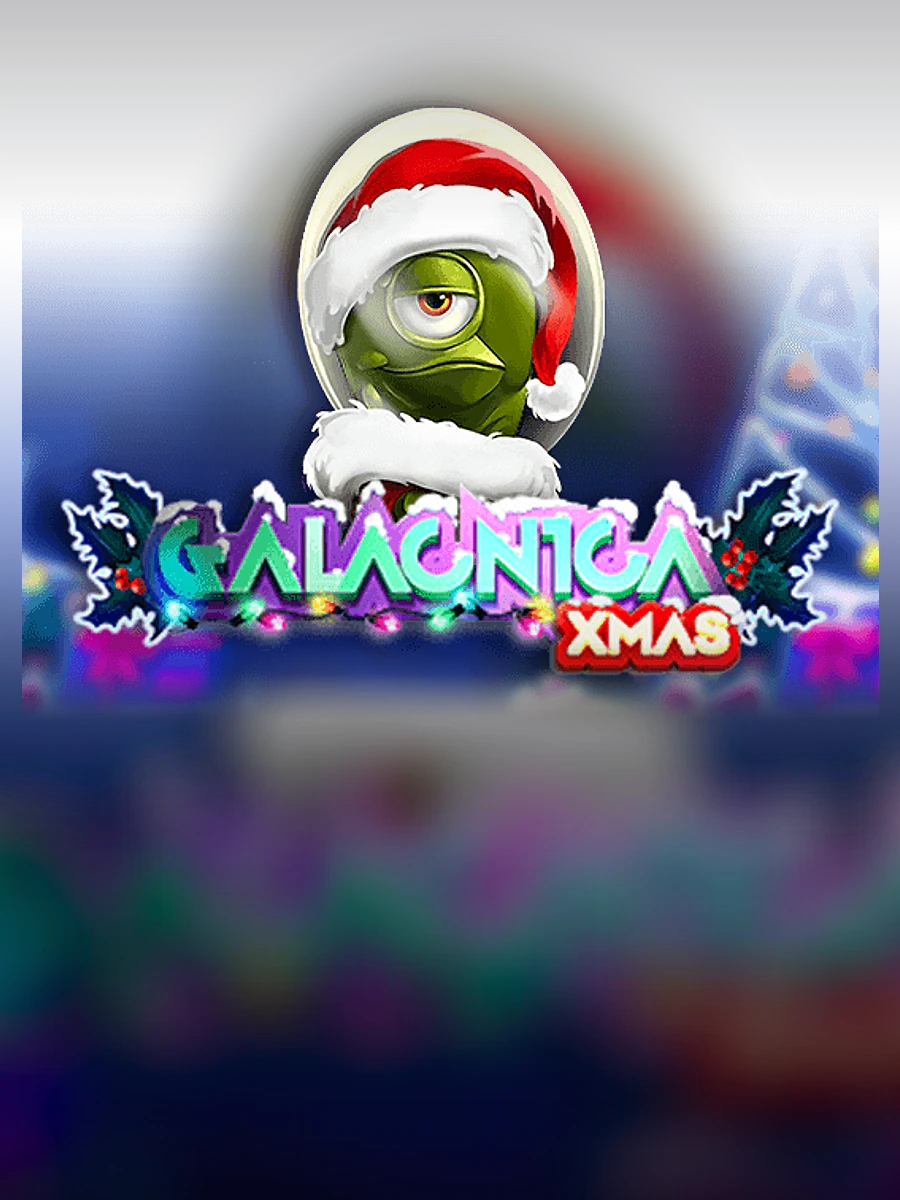 Galacnica Xmas slot artwork