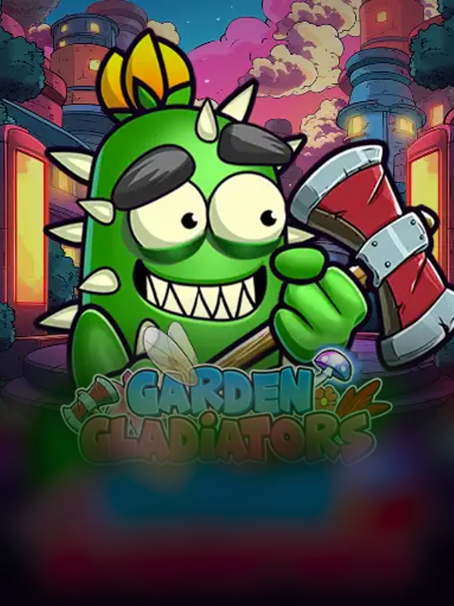 Garden Gladiators slot artwork