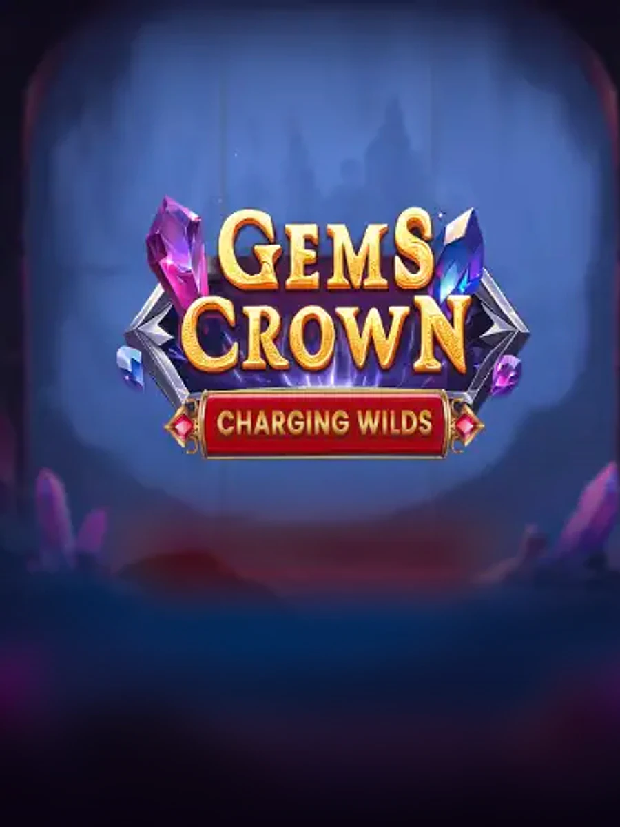 Gems Crown: Charging Wilds slot artwork