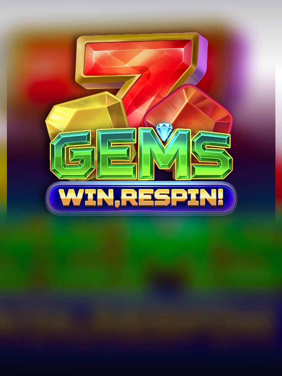 Gems Win, Respin! slot artwork