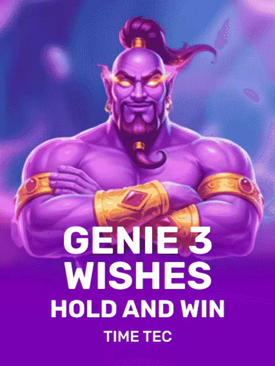 Genie 3 Wishes (Hold and Win) slot artwork