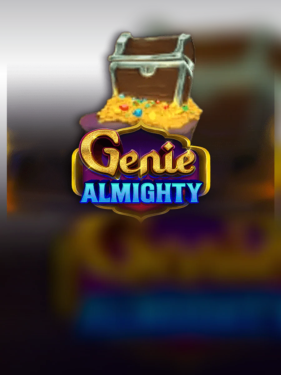 Genie Almighty slot artwork