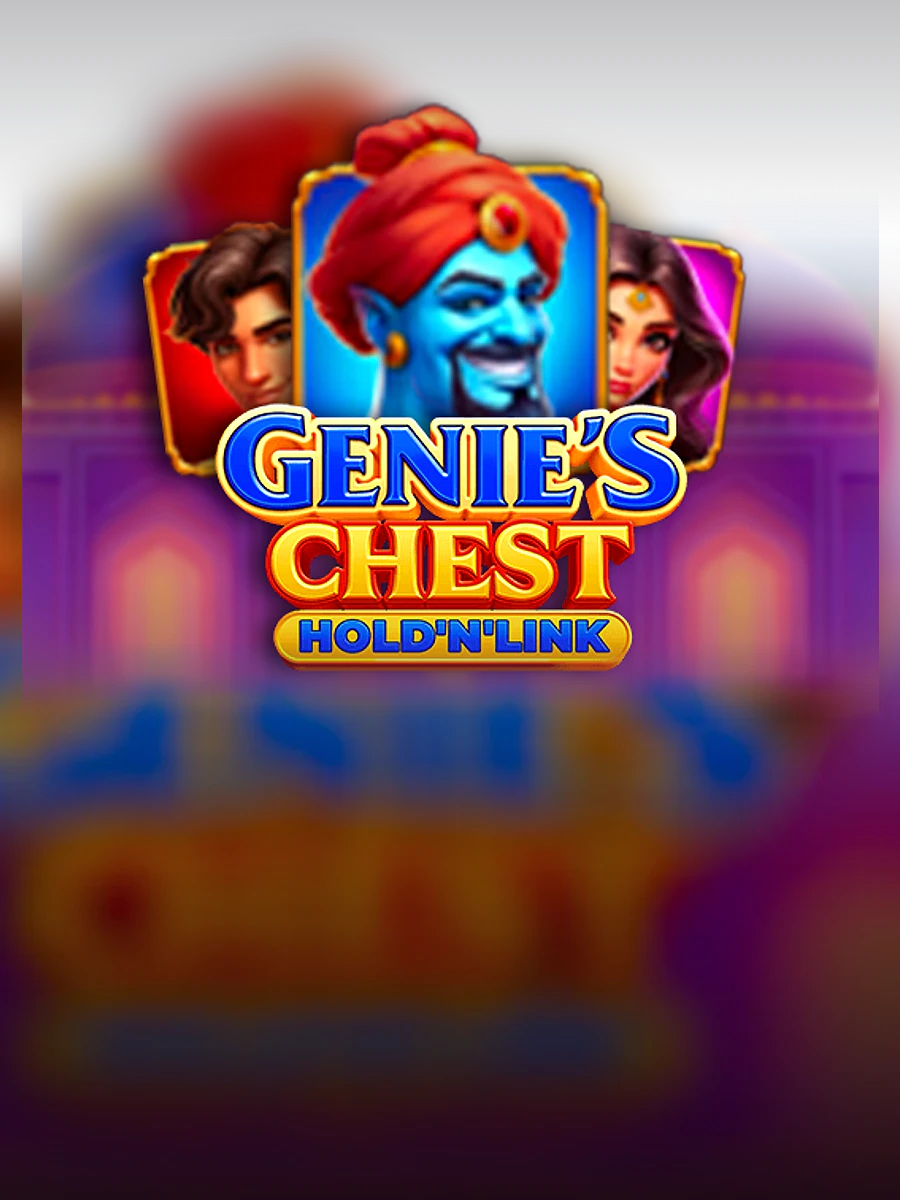 Genie's Chest: Hold 'N' Link slot artwork