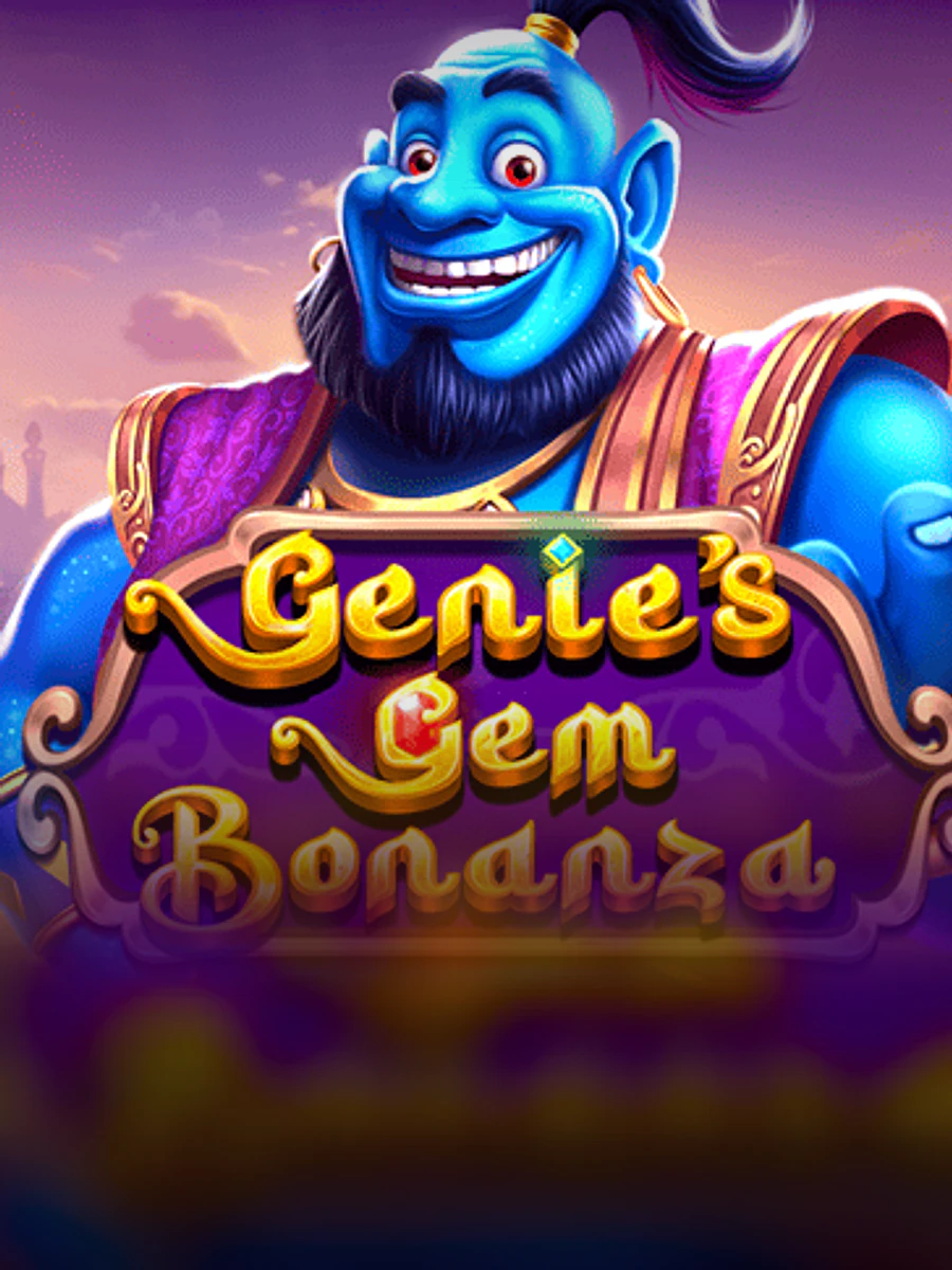 Genie’s Gem Bonanza slot artwork