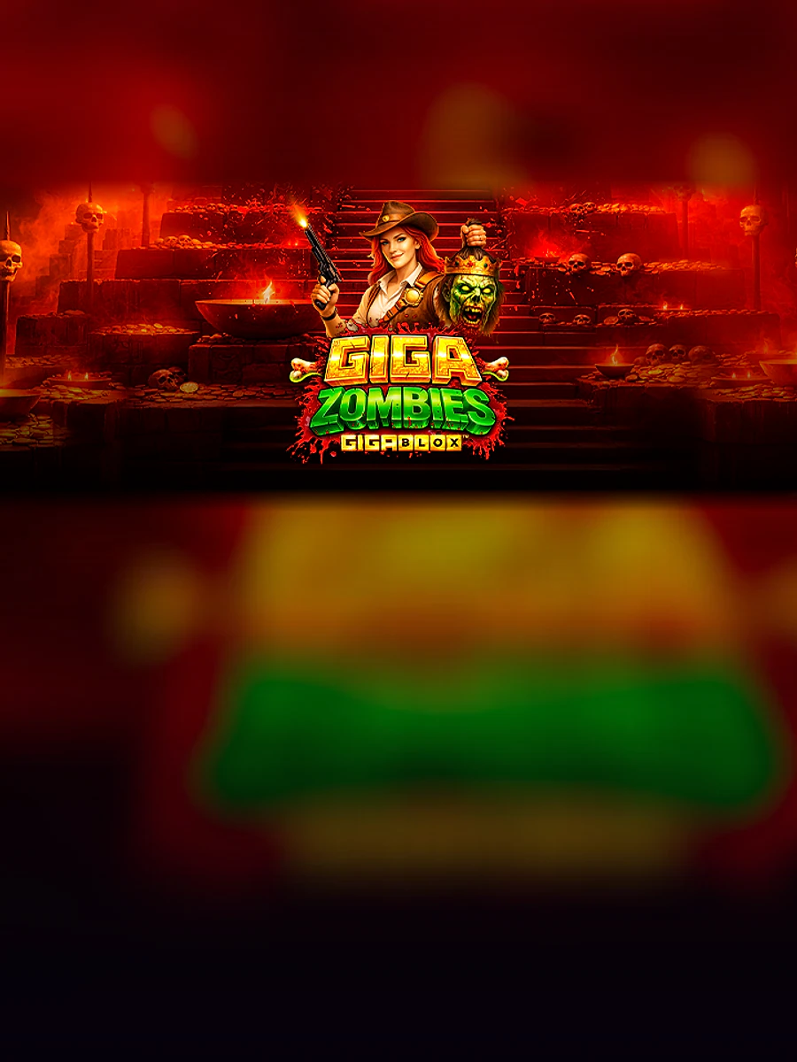 Giga Zombies GigaBlox™ slot artwork