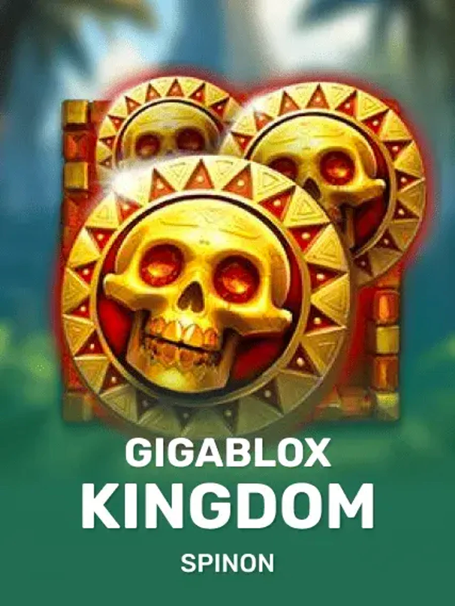 GigaBlox Kingdom slot artwork