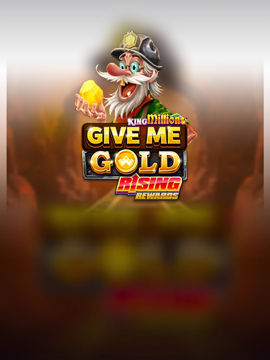 Give Me Gold: Rising Rewards King Millions slot artwork