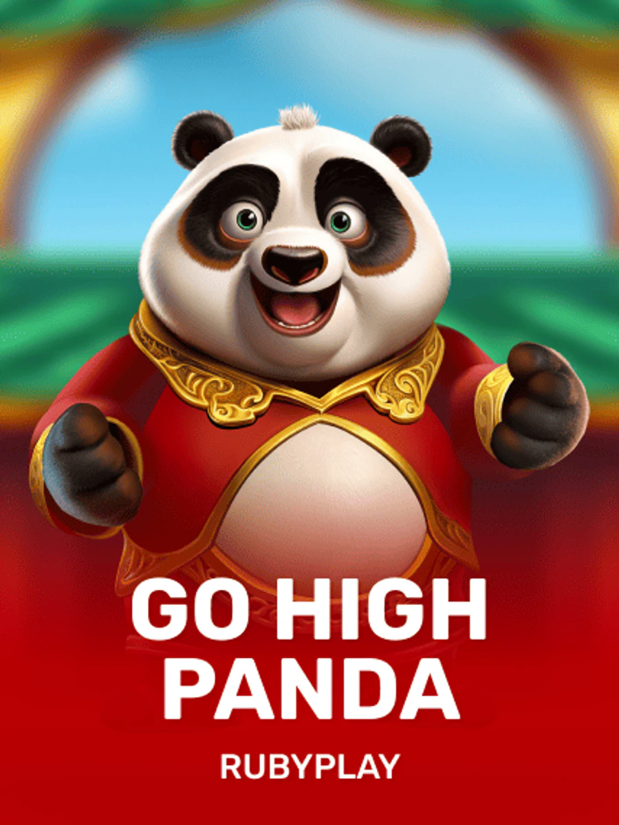 Go High Panda slot artwork