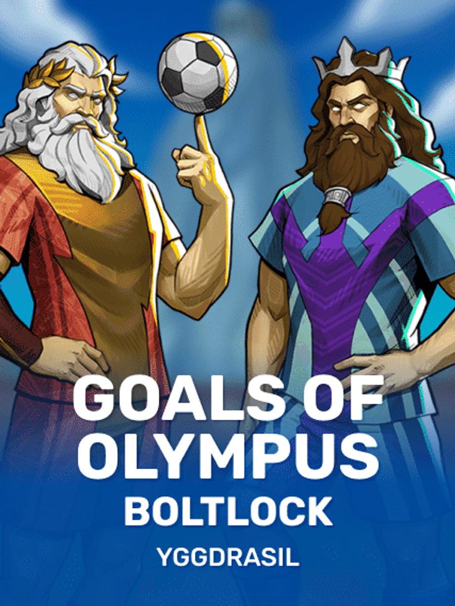 Goals of Olympus BoltLock slot artwork