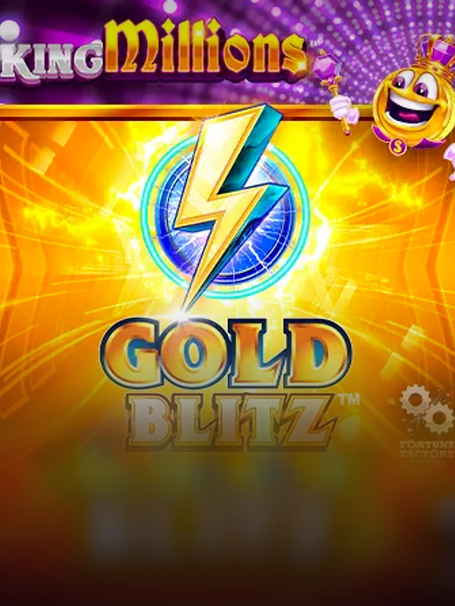 Gold Blitz King Millions slot artwork
