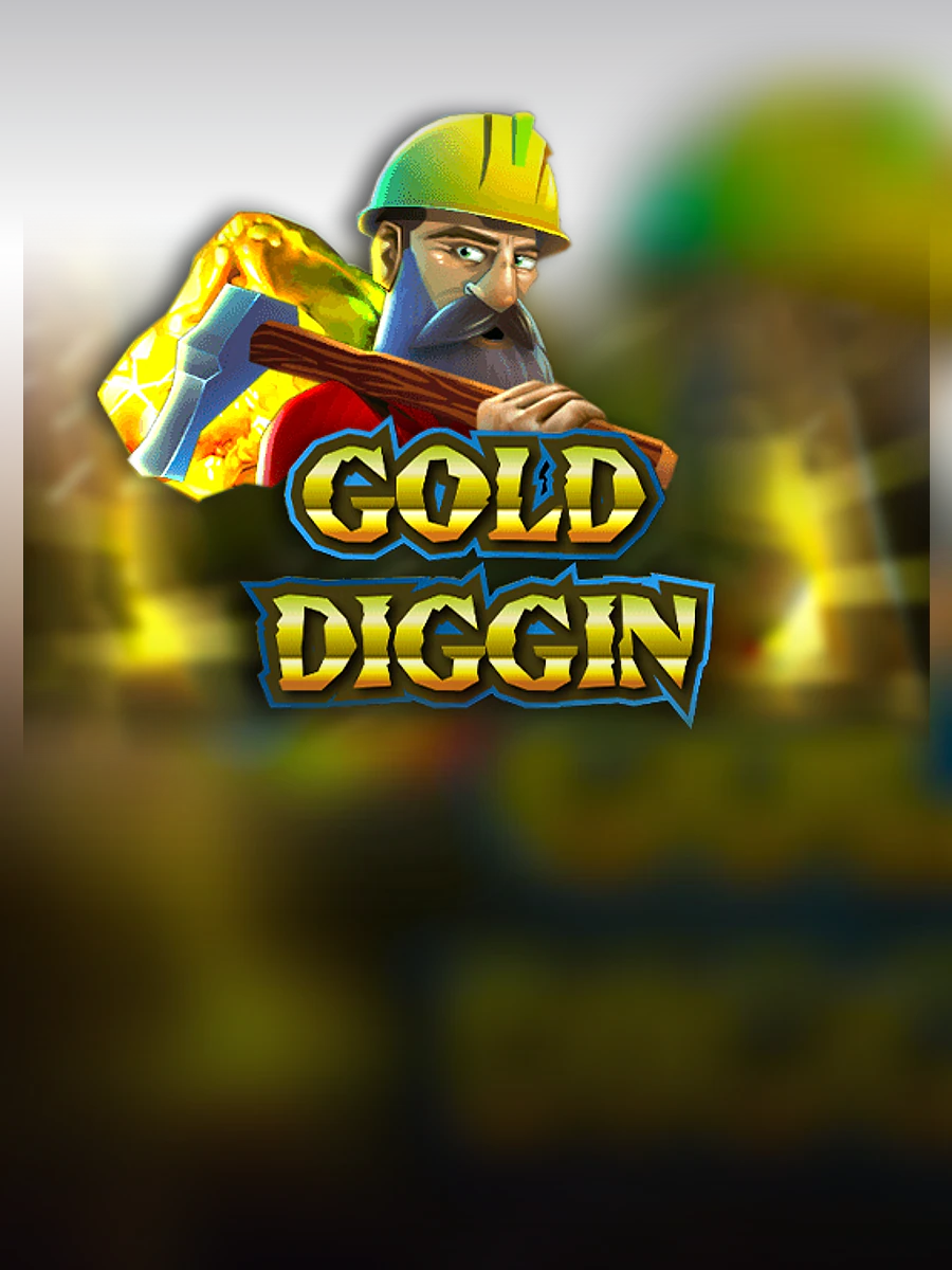 Gold Diggin slot artwork