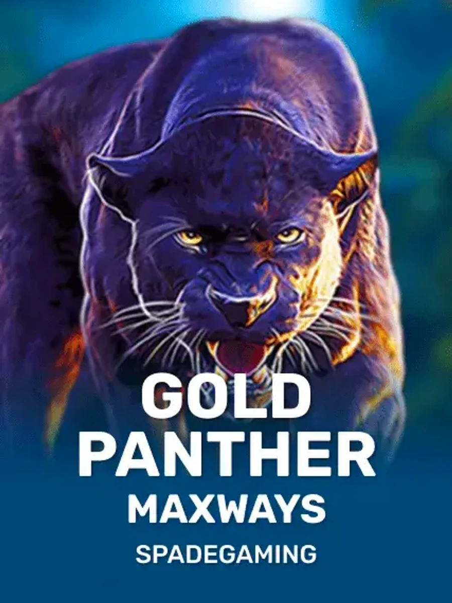 Gold Panther Maxways casino game artwork