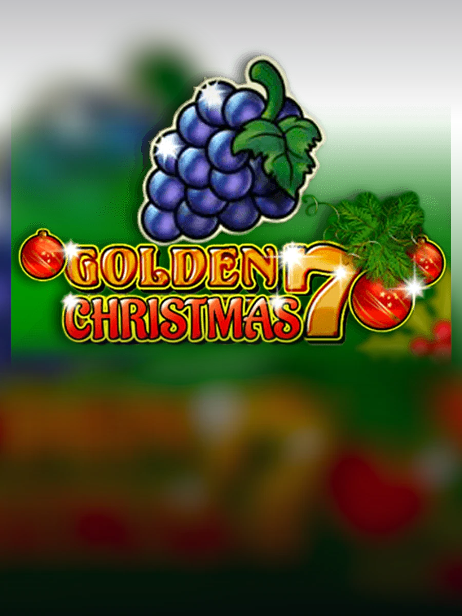 Golden Christmas 7 slot artwork