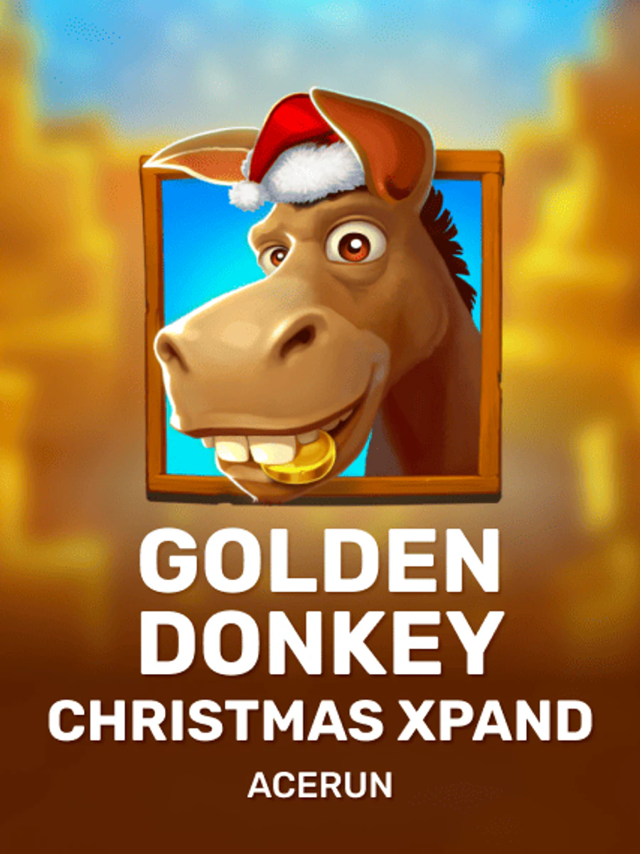 Golden Donkey Christmas Xpand slot artwork