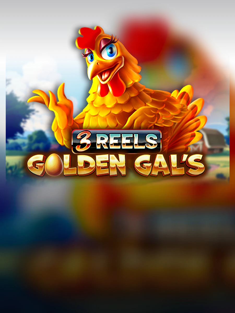 Golden Gal's 3 Reels slot artwork