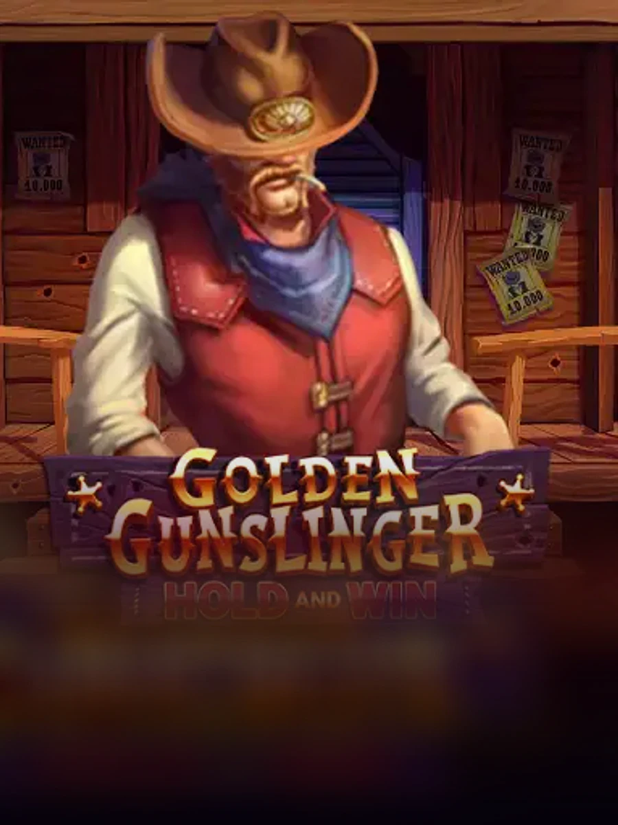 Golden Gunslinger: Hold and Win casino game artwork