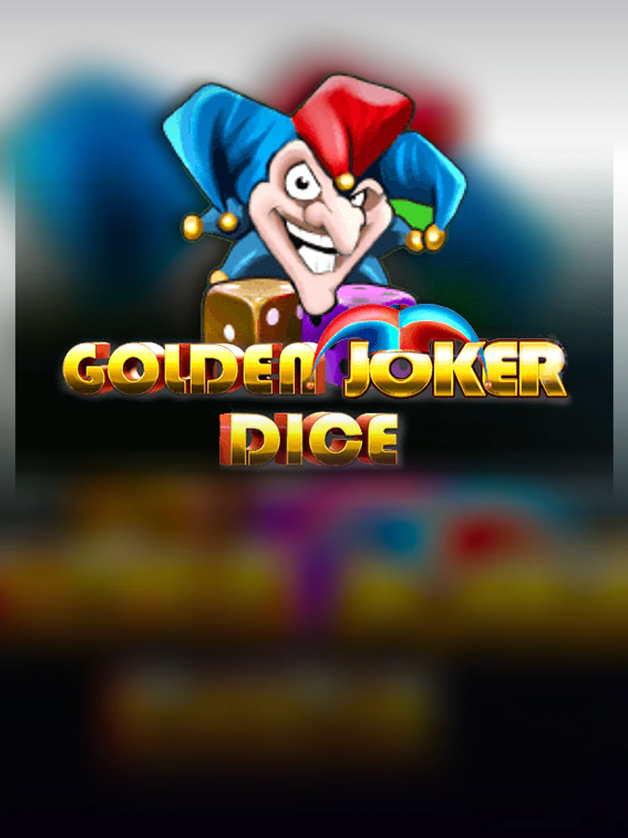 Golden Joker Dice slot artwork