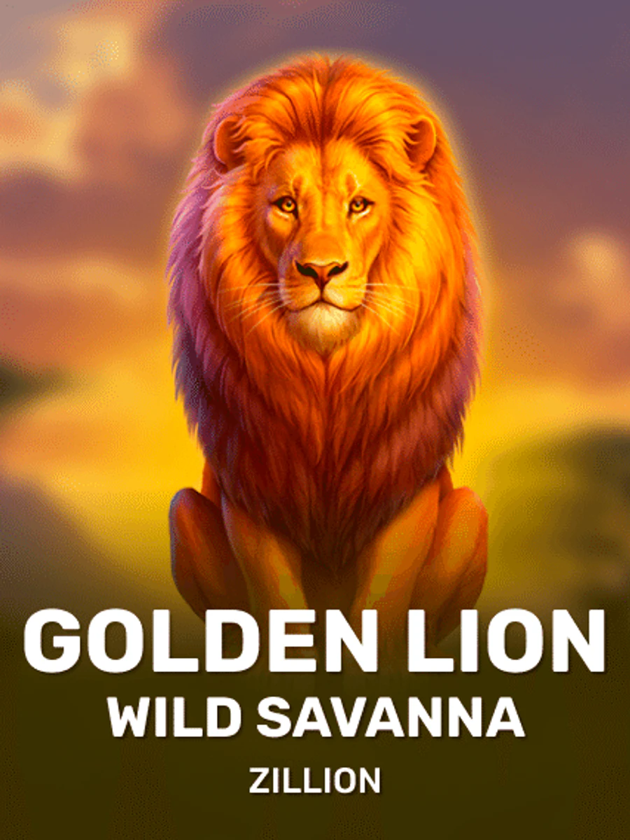 Golden Lion: Wild Savanna slot artwork