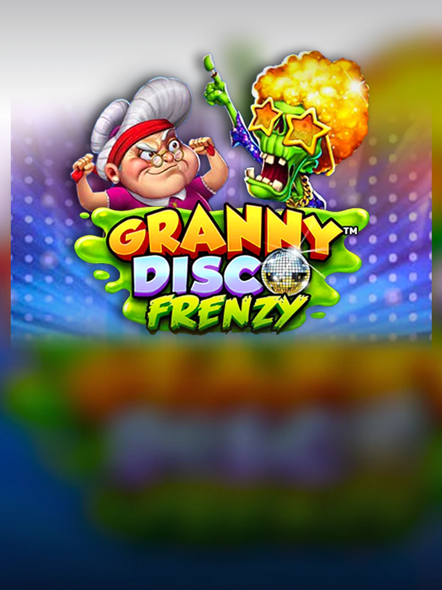 Granny Disco Frenzy slot artwork