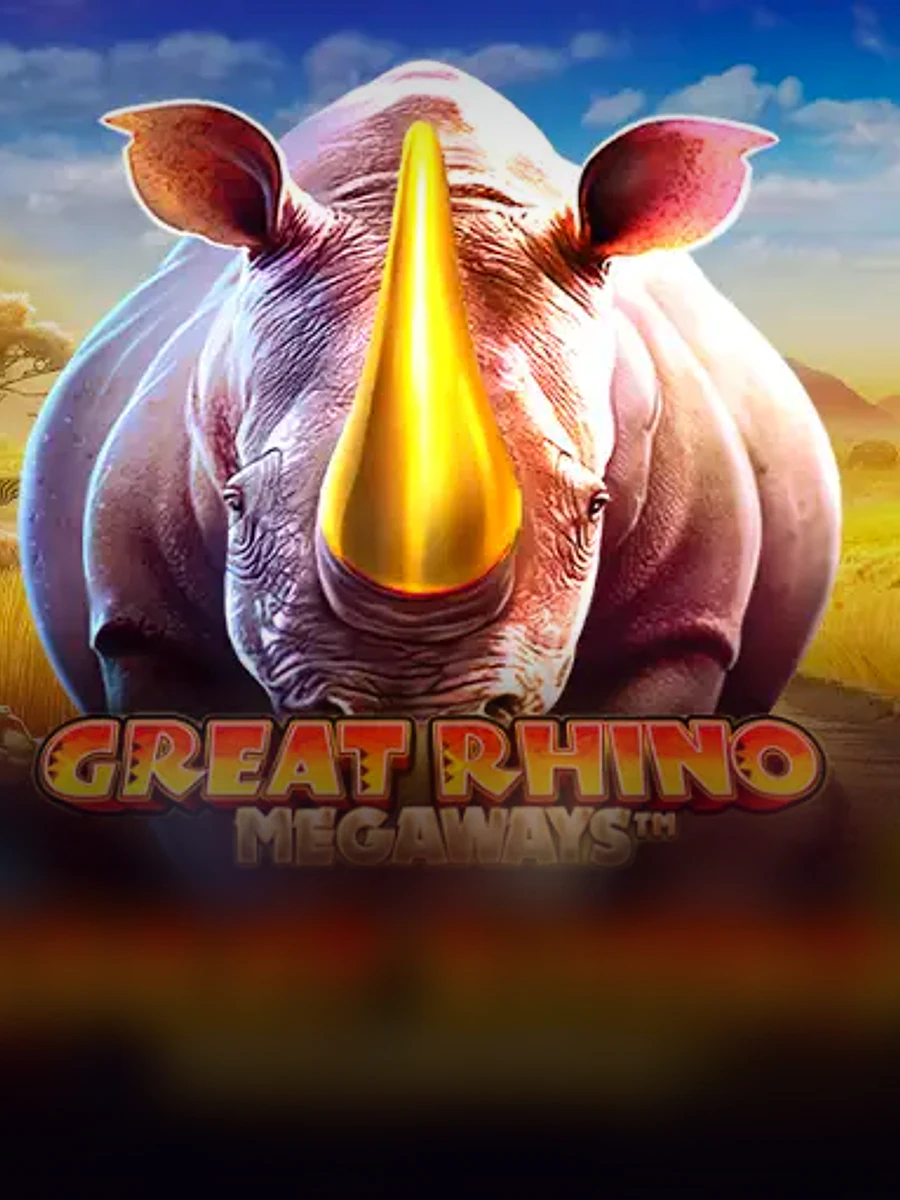 Great Rhino Megaways slot artwork