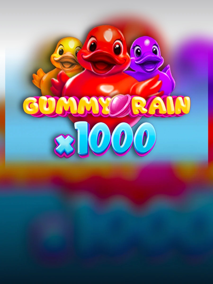 Gummy Rain x1000 slot artwork