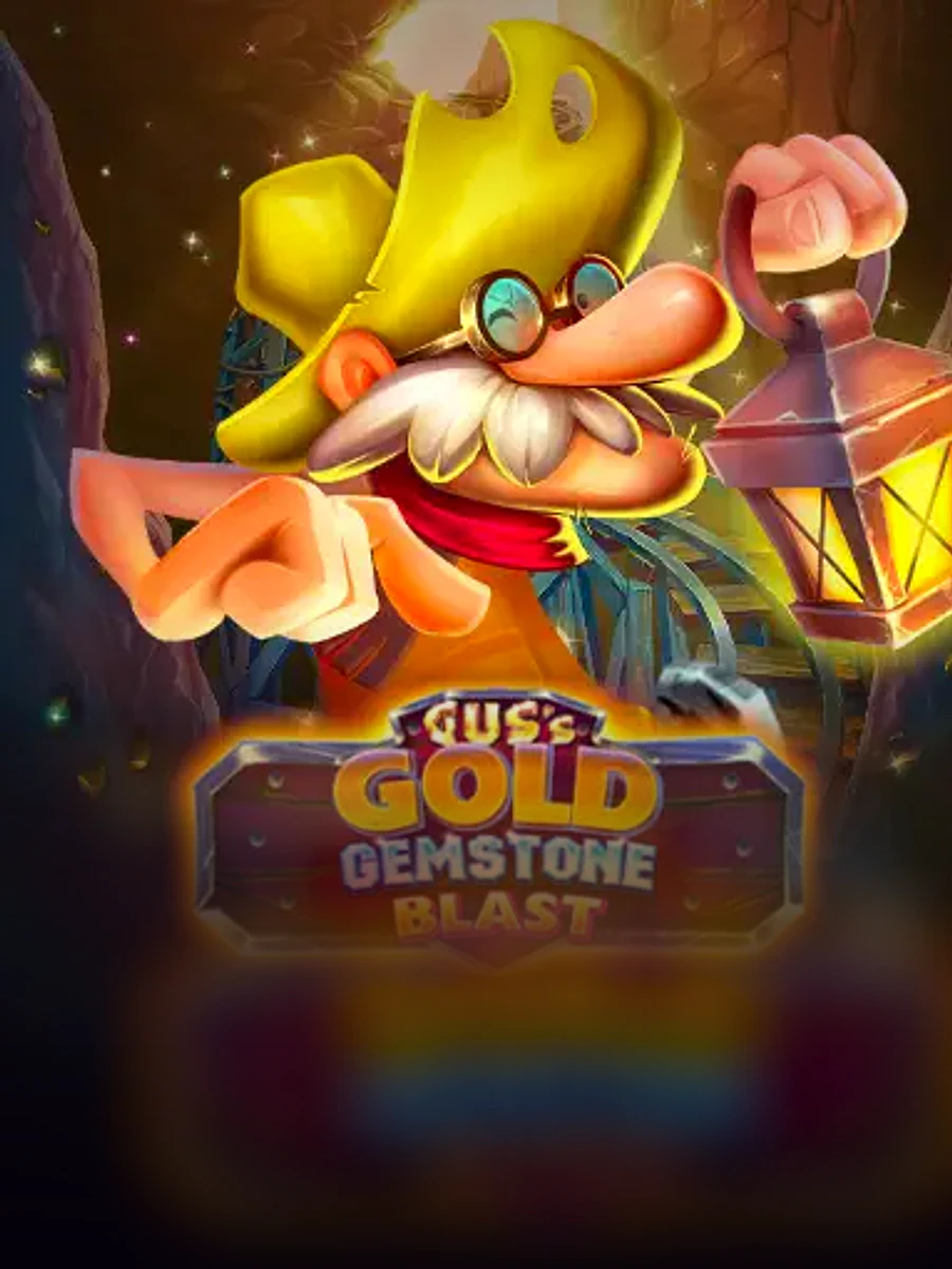 Gus's Gold: Gemstone Blast (Bonus Buy) casino game artwork