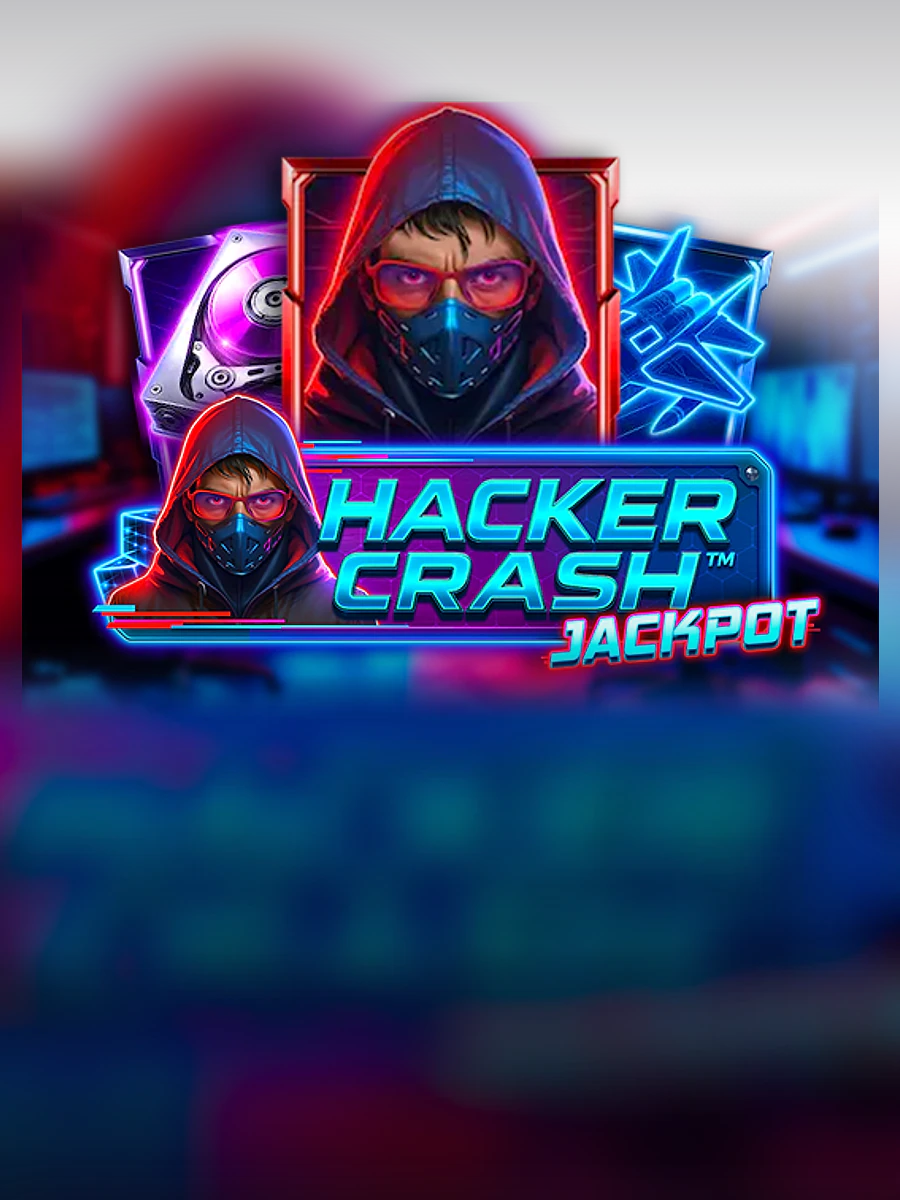 Hacker Crash Jackpot crash game artwork