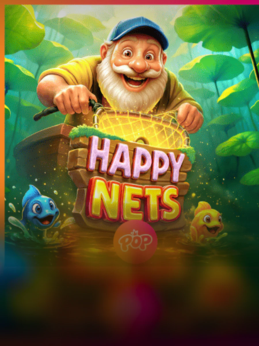 Happy Nets slot artwork
