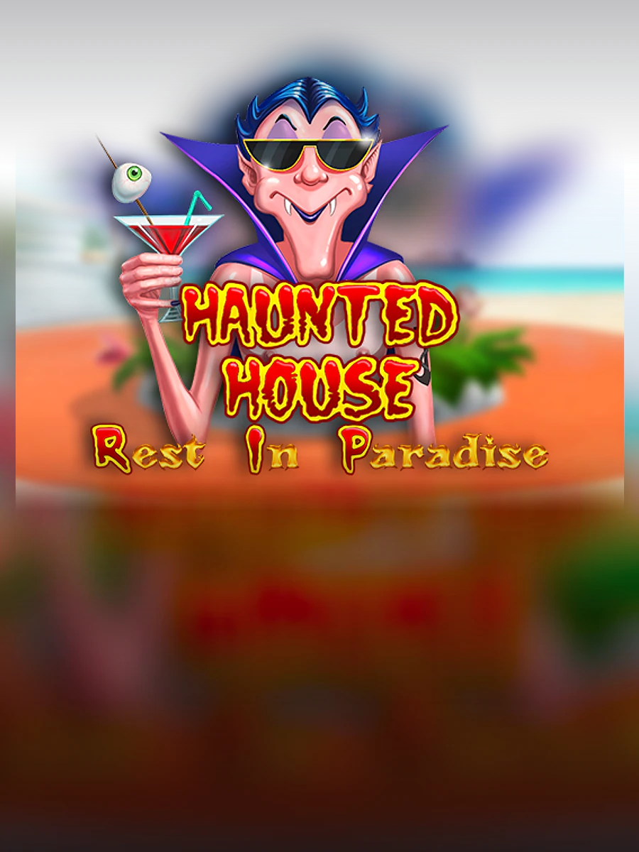 Haunted House Rest in Paradise slot artwork