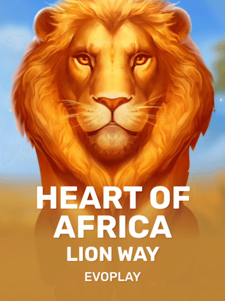Heart of Africa: Lion Way slot artwork